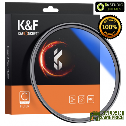 K&F Concept MC UV Multi Layer Blue Coating UV Filter For Camera Lens